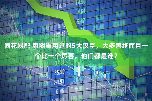 同花易配 康熙重用过的5大汉臣，大多善终而且一个比一个厉害，他们都是谁？